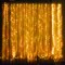 Dazzle Bright Curtain String Lights, 300 LED 9.8ft x9.8ft Warm White Fairy Lights with 8 Lighting Modes, Waterproof Lights for Bedroom Christmas Party Wedding Home Garden Wall Decor